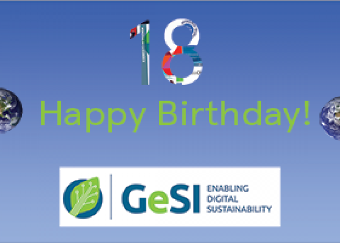 GeSI on its 18th birthday on World Enviornment Day, growing across different sectors!